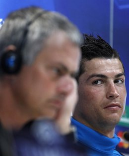 Cristiano Ronaldo Y Jose Mourinho