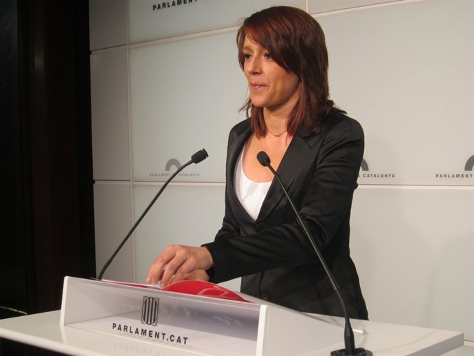 La Portavoz Del PSC En El Parlament, Laia Bonet