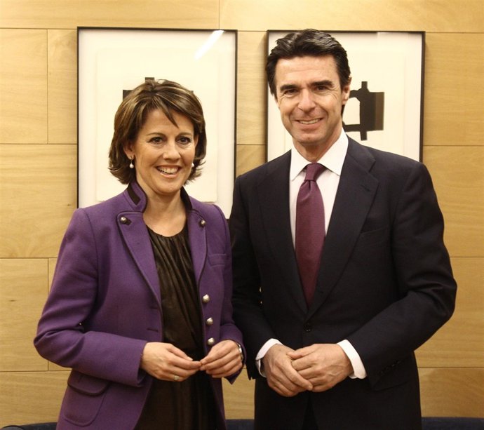 Yolanda Barcina Y José Manuel Soria.