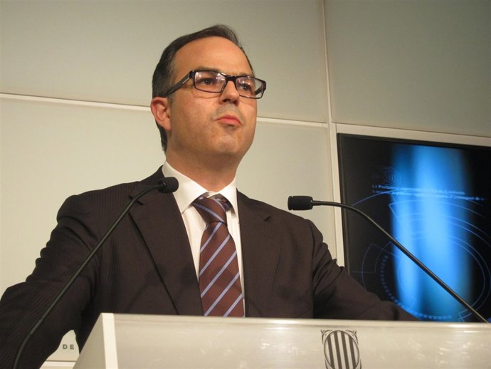 El Portavoz De Ciu En El Parlament, Jordi Turull