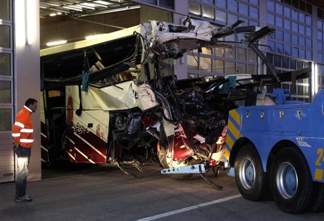 Accidente De Autobús En Suiza