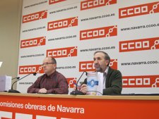 Manuel Vázquez Y Julián Gutiérrez, De La Federación De Pensionistas De CCOO.