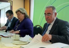 Aguilera, Y El Delegado De Agricultura En Jaén, Roque Lara (D), Da El Balance