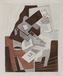 'Nature Morte A La Guitare' De Juan Gris, 1920