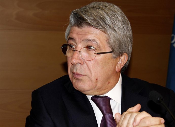 Enrique Cerezo, Presidente Del Atlético De Madrid
