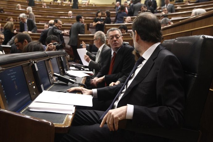 Mariano Rajoy Comparece En El Pleno Del Congreso