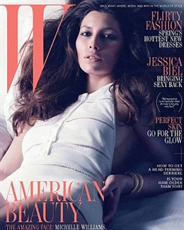 La Actriz Jessica Biel En La Portada De Wmagazine
