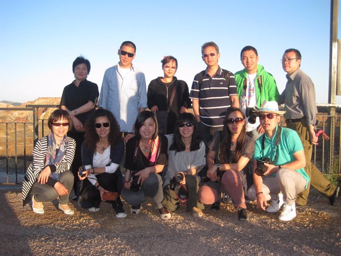 Grupo De Periodistas Chinos De Visita En Huelva.