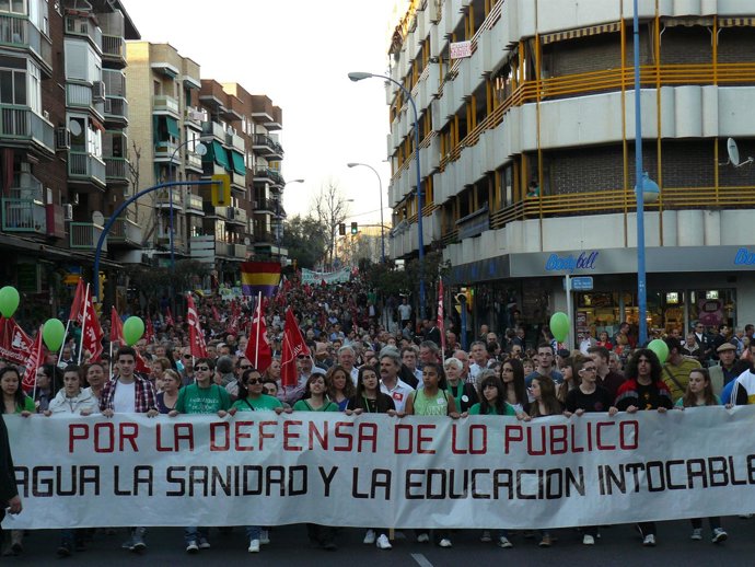 Manifestación En Leganés