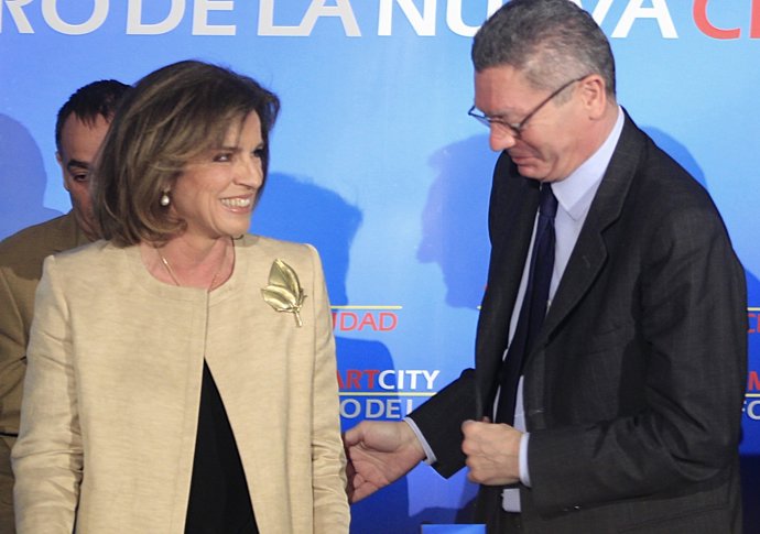 Ana Botella Y Alberto Ruiz Gallardón