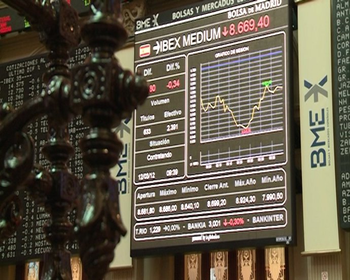 El Ibex abre en bajada