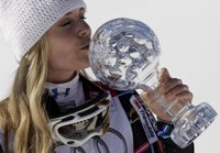Vonn conquista el 'Globo de Cristal' de supergigante