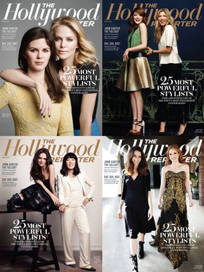 Portada De La Revista 'The Hollywood Reporter'
