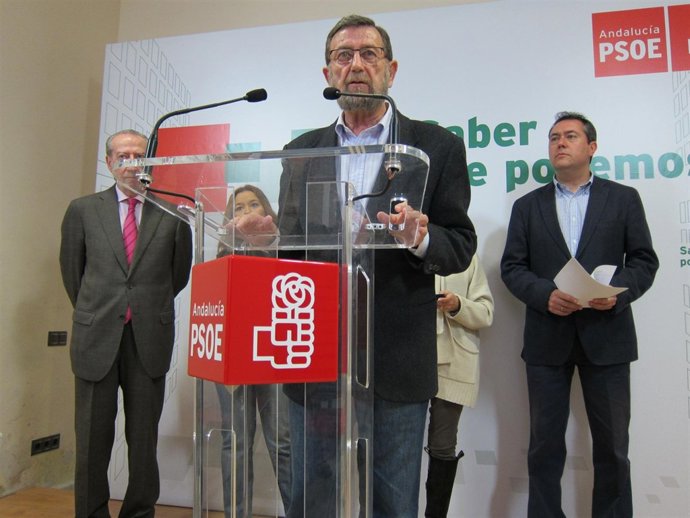 El Presidente De La Comisión Gestora Del PSOE De Sevilla, Manuel Gracia