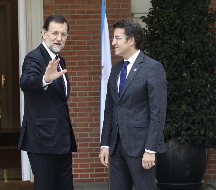 Rajoy Con Alberto Nuñez Feijóo