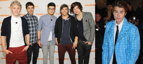 Montaje Justin Bieber Y One Direction