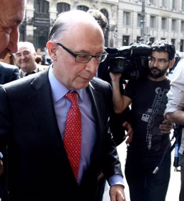 El Ministro De Hacienda Y Administraciones Públicas, Cristóbal Montoro