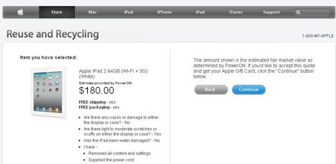 Página Reuse And Recycling De Apple