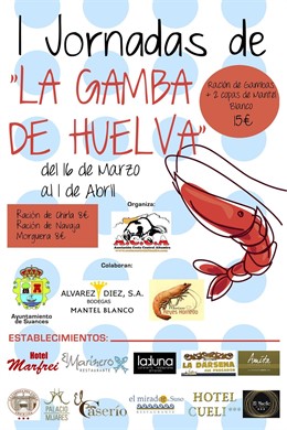 Cartel De Las Jornadas De 'La Gamba De Huelva'