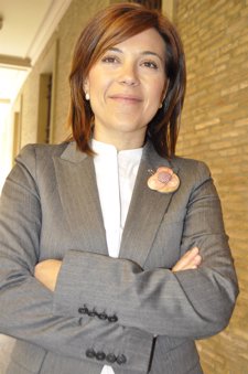La Alcaldesa De Huesca, Ana Alós.