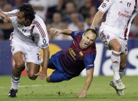 Fútbol/Liga Campeones.- (Perfil) El Barça se encuentra con un Milan al que Guardiola no quería y un 'Ibra' en racha