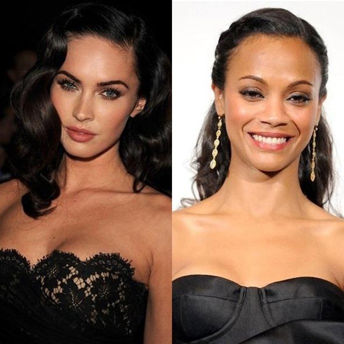 Megan Fox Y Zoe Saldana