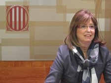 La Consellera De Esneñanza, Irene Rigau