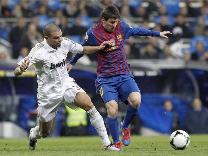 Messi Y Pepe Real Madrid-FC Barcelona