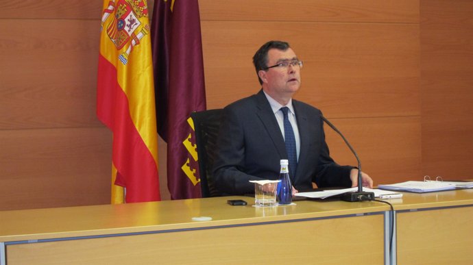 José Ballesta En Rueda De Prensa, Tras Consejo De Gobierno