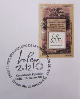 Sello Conmemorativo Del Bicentenario De La Constitución De 1812