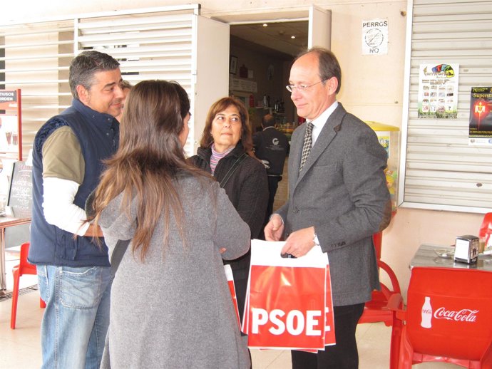 El Consejero De Medio Ambiente Y Candidato Al Parlamento, José Juan Díaz Trillo.