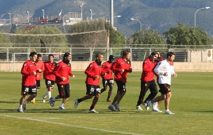Entrenamiento Del RCD Mallorca