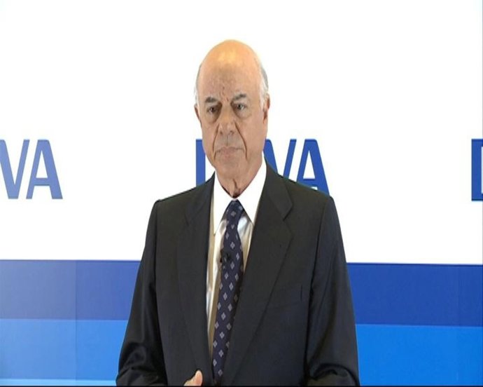  El Presidente De BBVA, Francisco González