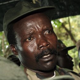 El comandante del Ejército de Resistencia del Señor (LRA), Joseph Kony, Uganda