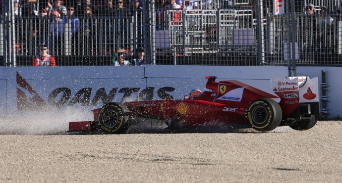 Fernando Alonso (Ferrari) En Australia