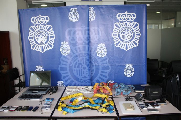 Objetos Intervenidos Por La Policía