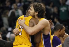 Pau Gasol, Clave En La Victoria En El TD Garden