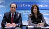 Diego anuncia su candidatura a la reelección como presidente del PP de Cantabria