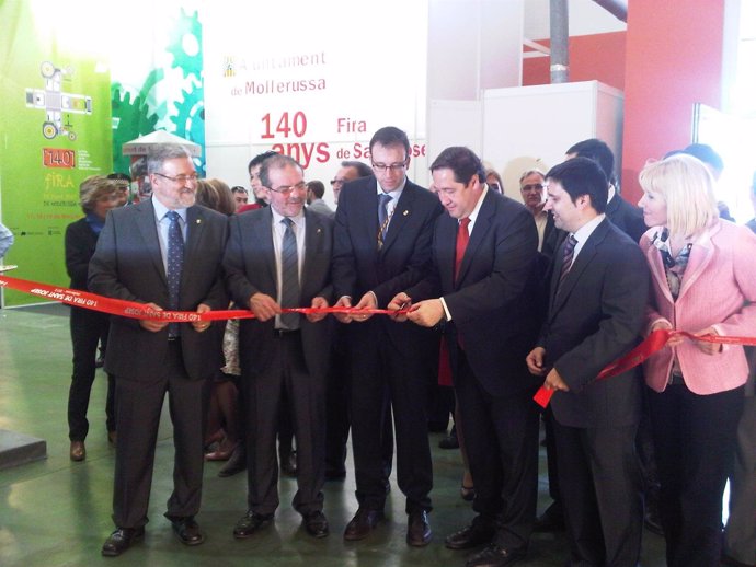 El Conseller De Agricultura, Josep Maria Pelegrí, En La Inauguración De La Feria