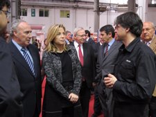 A.Marsal, J.Ortega, M.Valls Y A.Cordon En Expomóvil Comercial 2012
