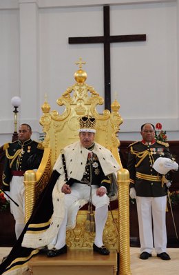 El Rey De Tonga, George Tupou V, 