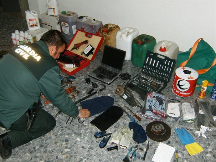 Material Intervenido