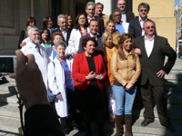 Díaz ve "impresentable" el pronunciamiento de Rajoy sobre el copago sanitario y augura que lo implantará