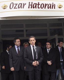 Presidente Francés, Nicolas Sarkozy,