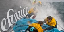 El Teléfonica En La Etapa Cinco De La Volvo Ocean Race