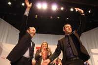 Rubalcaba:" Los progresistas de Europa miran a Andalucía porque es la primera batalla por recuperar la iniciativa"