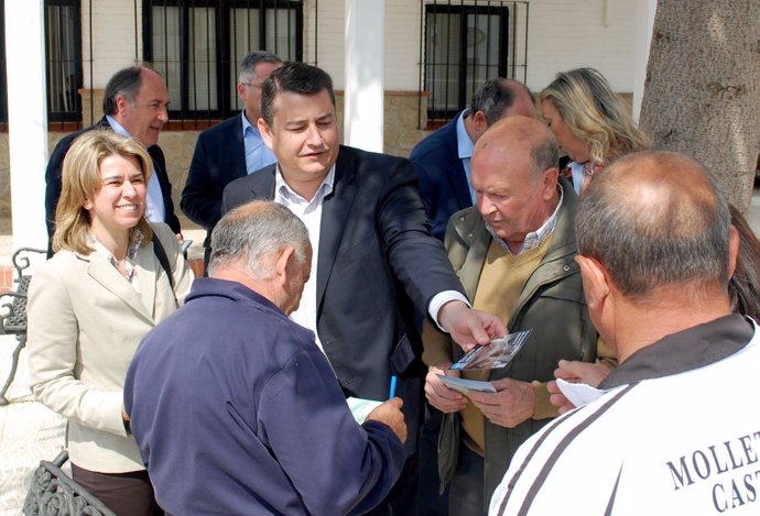 Antonio Sanz (PP-A), Hoy En Reparto Electoral En Cádiz