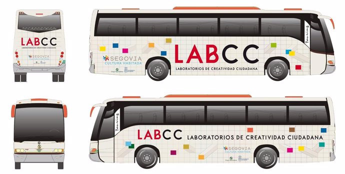 El Autobús De Los Laboratorios De Creatividad Ciudadana