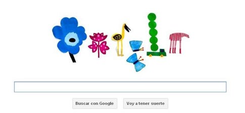 'Doodle' Llegada Equinoccio Primavera 2012