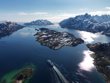 Uno de los barcos de Hurtigruten en Noruega